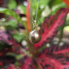 Load image into Gallery viewer, READY TO SHIP Civa Fiji Bezel Set Pearl Necklace - 925 Sterling Silver FJD$