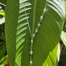 Load image into Gallery viewer, CONTACT US TO RECREATE THIS SOLD OUT STYLE Fiji Keshi Pearl Lariat Necklace - 925 Sterling Silver FJD$