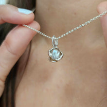 Load image into Gallery viewer, CONTACT US TO RECREATE THIS SOLD OUT STYLE Free Flow Saltwater Pearl Necklace - 925 Sterling Silver l FJD$