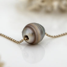 Load image into Gallery viewer, READY TO SHIP Large 15mm Saltwater Pearl Necklace - 925 Sterling Silver l FJD$