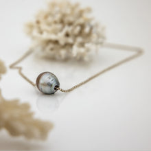 Load image into Gallery viewer, READY TO SHIP Large 15mm Saltwater Pearl Necklace - 925 Sterling Silver l FJD$