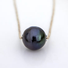 Load image into Gallery viewer, READY TO SHIP Large 15mm Saltwater Pearl Necklace - 925 Sterling Silver l FJD$
