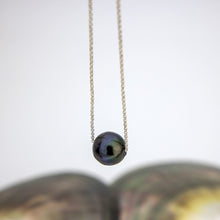 Load image into Gallery viewer, READY TO SHIP Large 15mm Saltwater Pearl Necklace - 925 Sterling Silver l FJD$