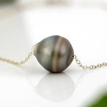 Load image into Gallery viewer, READY TO SHIP Large 14mm Saltwater Pearl Necklace - 925 Sterling Silver l FJD$