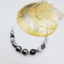 Load image into Gallery viewer, CONTACT US TO RECREATE THIS SOLD OUT STYLE Civa Fiji Saltwater Pearl Necklace Strand - 925 Sterling Silver l FJD$