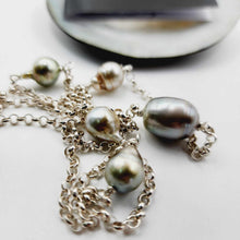 Load image into Gallery viewer, CONTACT US TO RECREATE THIS SOLD OUT STYLE Civa Fiji Pearl Necklace - 925 Sterling Silver FJD$