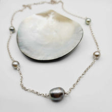 Load image into Gallery viewer, CONTACT US TO RECREATE THIS SOLD OUT STYLE Civa Fiji Pearl Necklace - 925 Sterling Silver FJD$