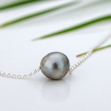 Load image into Gallery viewer, READY TO SHIP Infinity Floating Civa Fiji Pearl Necklace - 925 Sterling Silver FJD$