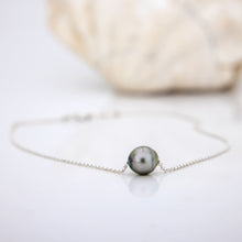 Load image into Gallery viewer, READY TO SHIP Infinity Floating Civa Fiji Pearl Necklace - 925 Sterling Silver FJD$