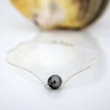 Load image into Gallery viewer, READY TO SHIP Infinity Floating Civa Fiji Pearl Necklace - 925 Sterling Silver FJD$