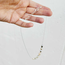 Load image into Gallery viewer, READY TO SHIP Fiji Keshi Floating Pearl Necklace - 925 Sterling Silver FJD$