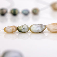 Load image into Gallery viewer, READY TO SHIP Fiji Keshi Floating Pearl Necklace - 925 Sterling Silver FJD$