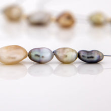 Load image into Gallery viewer, READY TO SHIP Fiji Keshi Floating Pearl Necklace - 925 Sterling Silver FJD$