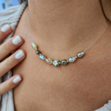 Load image into Gallery viewer, READY TO SHIP Fiji Keshi Floating Pearl Necklace - 925 Sterling Silver FJD$