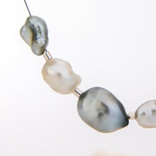 Load image into Gallery viewer, READY TO SHIP Fiji Keshi Floating Pearl Necklace - 925 Sterling Silver FJD$