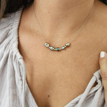 Load image into Gallery viewer, CONTACT US TO RECREATE THIS SOLD OUT STYLE Fiji Keshi Floating Pearl Necklace - 925 Sterling Silver FJD$