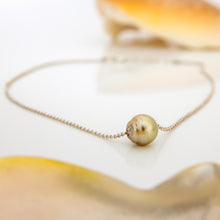 Load image into Gallery viewer, READY TO SHIP Infinity Floating Civa Fiji Pearl Necklace - 925 Sterling Silver FJD$