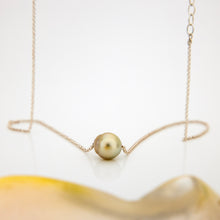 Load image into Gallery viewer, READY TO SHIP Infinity Floating Civa Fiji Pearl Necklace - 925 Sterling Silver FJD$