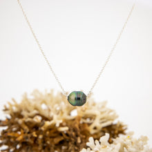 Load image into Gallery viewer, READY TO SHIP Infinity Floating Civa Fiji Pearl Necklace - 925 Sterling Silver FJD$