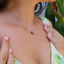 Load image into Gallery viewer, READY TO SHIP Infinity Floating Civa Fiji Pearl Necklace - 925 Sterling Silver FJD$