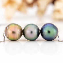 Load image into Gallery viewer, CONTACT US TO RECREATE THIS SOLD OUT STYLE Civa Fiji Saltwater Pearl Trio Necklace - 925 Sterling Silver FJD$