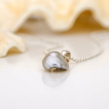 Load image into Gallery viewer, CONTACT US TO RECREATE THIS SOLD OUT STYLE Fiji Keshi Pearl Necklace - 925 Sterling Silver FJD$