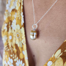 Load image into Gallery viewer, READY TO SHIP Civa Fiji Pearl Necklace - 925 Sterling Silver FJD$