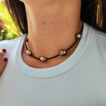 Load image into Gallery viewer, READY TO SHIP Fiji Saltwater Pearl & Bead Necklace - 925 Sterling Silver FJD$