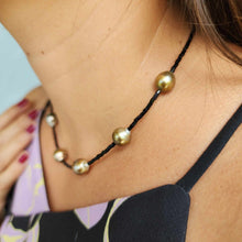 Load image into Gallery viewer, READY TO SHIP Fiji Saltwater Pearl & Bead Necklace - 925 Sterling Silver FJD$