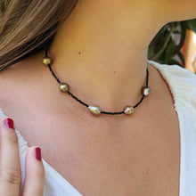 Load image into Gallery viewer, READY TO SHIP Fiji Saltwater Pearl & Bead Necklace - 925 Sterling Silver FJD$