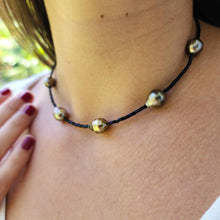 Load image into Gallery viewer, READY TO SHIP Fiji Saltwater Pearl & Bead Necklace - 925 Sterling Silver FJD$