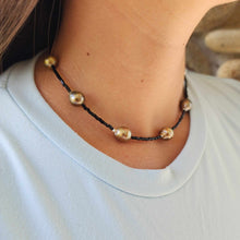 Load image into Gallery viewer, READY TO SHIP Fiji Saltwater Pearl & Bead Necklace - 925 Sterling Silver FJD$