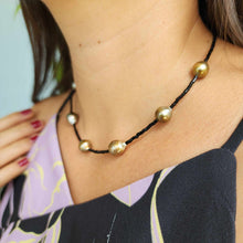 Load image into Gallery viewer, READY TO SHIP Fiji Saltwater Pearl & Bead Necklace - 925 Sterling Silver FJD$