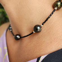 Load image into Gallery viewer, READY TO SHIP Fiji Saltwater Pearl & Bead Necklace - 925 Sterling Silver FJD$