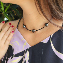 Load image into Gallery viewer, READY TO SHIP Fiji Saltwater Pearl & Bead Necklace - 925 Sterling Silver FJD$