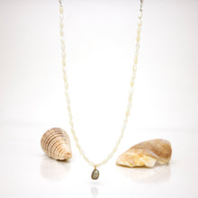 Load image into Gallery viewer, READY TO SHIP Fiji Saltwater Pearl & Mother of Pearl Necklace - 925 Sterling Silver FJD$