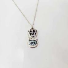 Load image into Gallery viewer, CONTACT US TO RECREATE THIS SOLD OUT STYLE Bezel set Shell & Baroque Pearl Necklace - 925 Sterling Silver FJD$