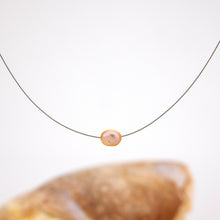Load image into Gallery viewer, READY TO SHIP Floating Freshwater Pearl Necklace in 925 Sterling Silver - FJD$