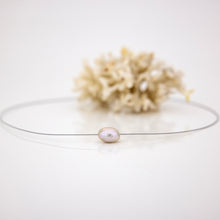 Load image into Gallery viewer, READY TO SHIP Floating Freshwater Pearl Necklace in 925 Sterling Silver - FJD$