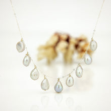 Load image into Gallery viewer, READY TO SHIP Freshwater Pearl Necklace in 925 Sterling Silver - FJD$