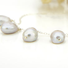 Load image into Gallery viewer, READY TO SHIP Freshwater Pearl Necklace in 925 Sterling Silver - FJD$