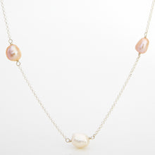 Load image into Gallery viewer, READY TO SHIP Freshwater Pearl Necklace - 925 Sterling Silver FJD$