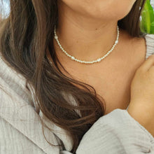 Load image into Gallery viewer, READY TO SHIP Freshwater Pearl Choker Necklace - 925 Sterling Silver FJD$