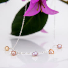Load image into Gallery viewer, READY TO SHIP Freshwater Pearl Necklace in 925 Sterling Silver - FJD$