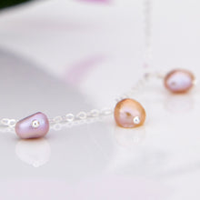 Load image into Gallery viewer, READY TO SHIP Freshwater Pearl Necklace in 925 Sterling Silver - FJD$