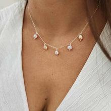 Load image into Gallery viewer, READY TO SHIP Freshwater Pearl Necklace in 925 Sterling Silver - FJD$