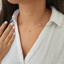 Load image into Gallery viewer, READY TO SHIP Freshwater Pearl Necklace - 925 Sterling Silver FJD$