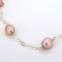 Load image into Gallery viewer, READY TO SHIP Freshwater Pearl Necklace - 925 Sterling Silver FJD$