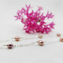 Load image into Gallery viewer, READY TO SHIP Freshwater Pearl Necklace - 925 Sterling Silver FJD$