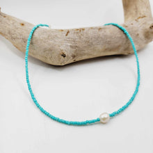 Load image into Gallery viewer, READY TO SHIP Freshwater Pearl & Bead Choker Necklace - 925 Sterling Silver FJD$